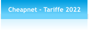 Cheapnet - Tariffe 2022